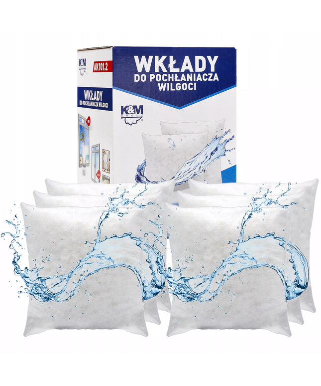 Drėgmės surinkiklis K&M / drėgmės surinkiklio užpildai 6x 280g