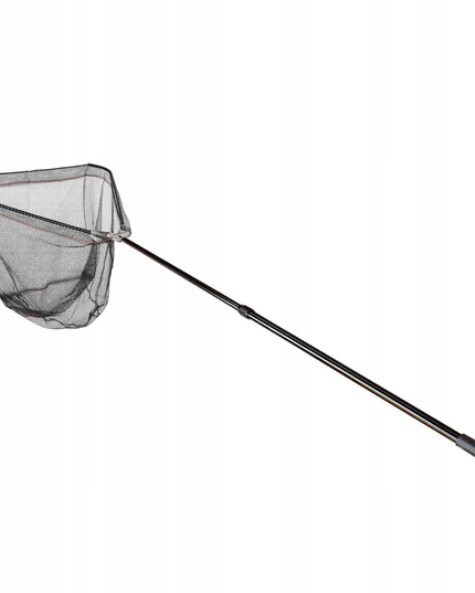 Teleskopinis sulankstomas meškeriojimo tinklas žuvims su gumuota tinkleliu 210 cm