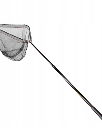 Teleskopinis sulankstomas meškeriojimo tinklas žuvims su gumuota tinkleliu 210 cm