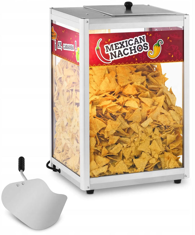 Nachos šildytuvas Royal Catering RCNW-1, 160 W, su samteliu ir šildymo lempa