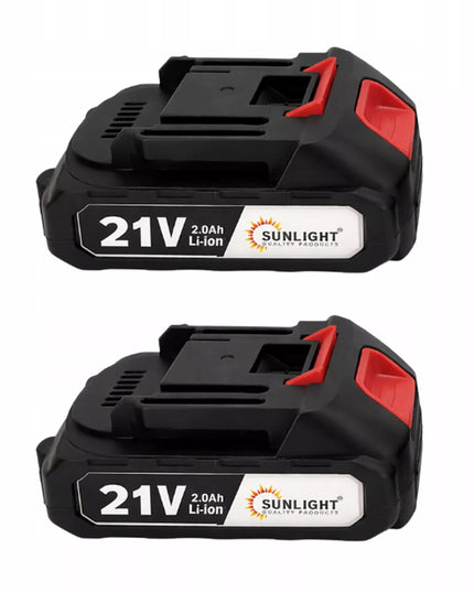 Sunlight akumuliatorinė žoliapjovė 21V 1000W teleskopinė, 2 akumuliatorių pilnas komplektas