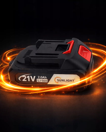 Sunlight akumuliatorinė žoliapjovė 21V 1000W teleskopinė, 2 akumuliatorių pilnas komplektas