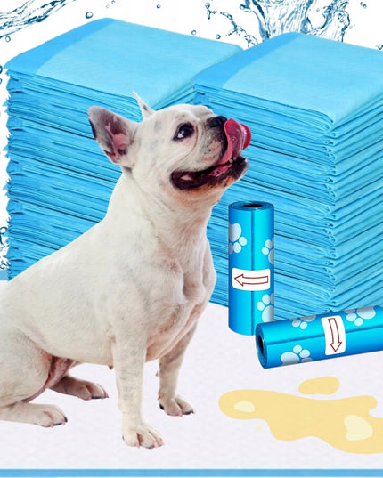 Sugeriamosios higieninės paklotėlės 35x45 cm 100 vnt. TRENIRUOČIŲ kilimėliai gyvūnams