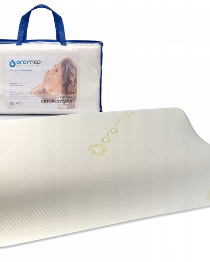 Profiluota ortopedinė pagalvė OROMED ORO-RELAX XL 60x40x12, atminties putos, medicinos priemonė
