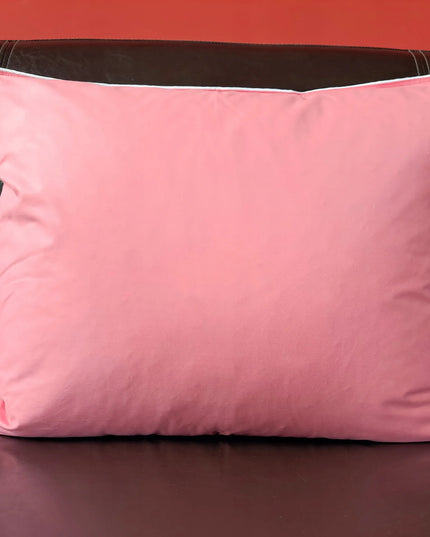 Pūkinė pagalvė 50x60 700g KREMINĖ arba ROŽINĖ