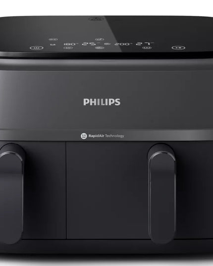 Dviguba „Philips Airfryer NA350/00 RapidAir“ serijos 3000 gruzdintuvė, 9 l, 2750 W