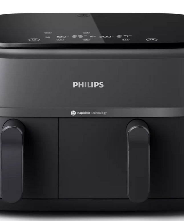 Dviguba „Philips Airfryer NA350/00 RapidAir“ serijos 3000 gruzdintuvė, 9 l, 2750 W