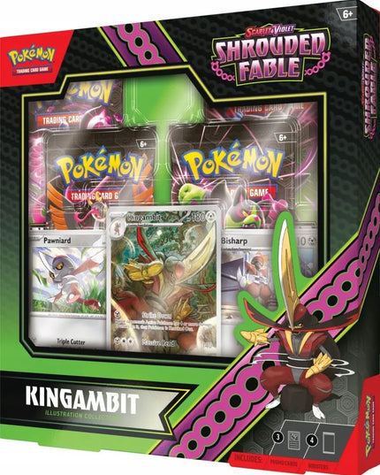 Pokémon Shrouded Fable: Kingambit iliustracijų kolekcija EN
