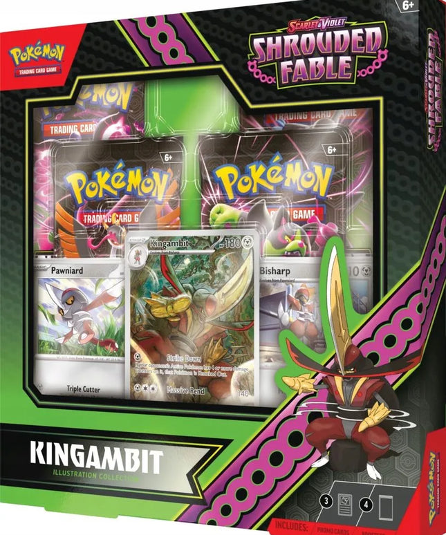 Pokémon Shrouded Fable: Kingambit iliustracijų kolekcija EN