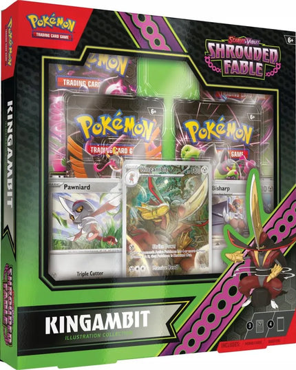 Pokémon Shrouded Fable: Kingambit iliustracijų kolekcija EN
