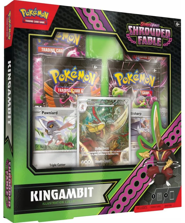 Pokémon Shrouded Fable: Kingambit iliustracijų kolekcija EN