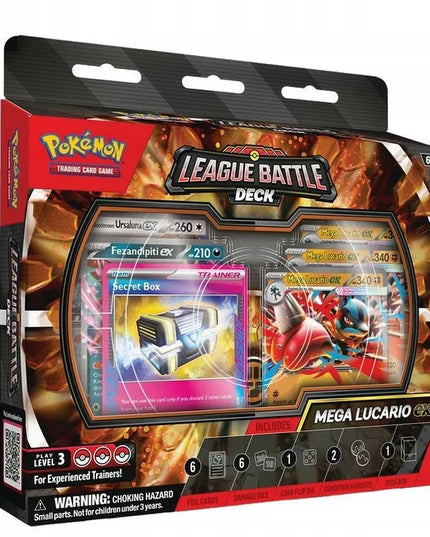 Pokémon TCG „League Battle Deck“ kaladė „Mega Lucario ex“