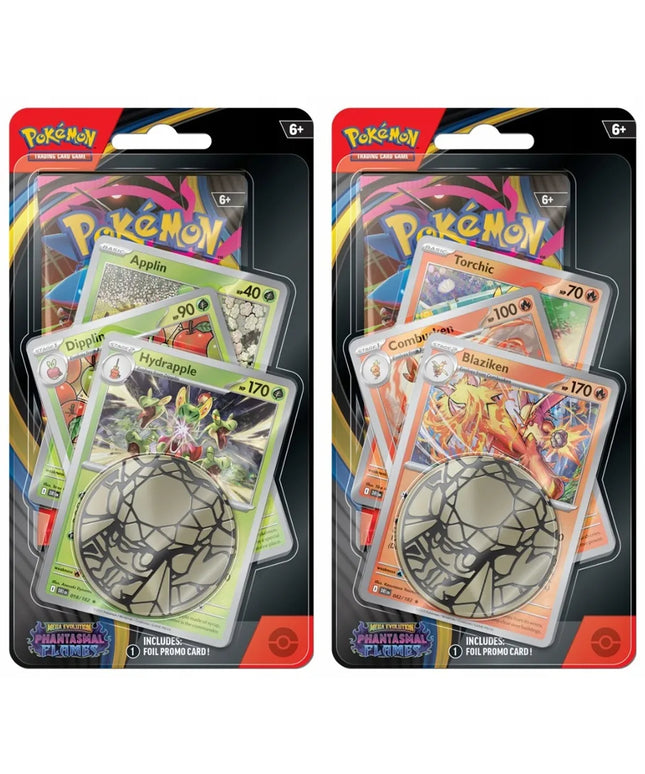Pokémon TCG: ME Phantasmal Flames – Premium blisterinė pakuotė