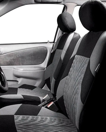 Medžiaginiai automobilio priekinių sėdynių užvalkalai, komplektas