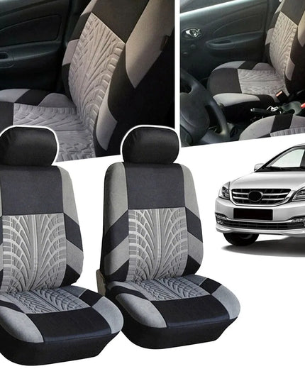 Medžiaginiai automobilio priekinių sėdynių užvalkalai, komplektas