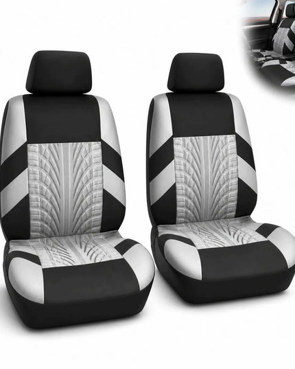 Medžiaginiai automobilio priekinių sėdynių užvalkalai, komplektas