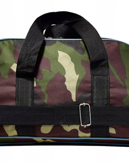 Sustiprintas 90cm meškerių dėklas, 2 skyrių, su kišene, dirželiu ir rankenomis