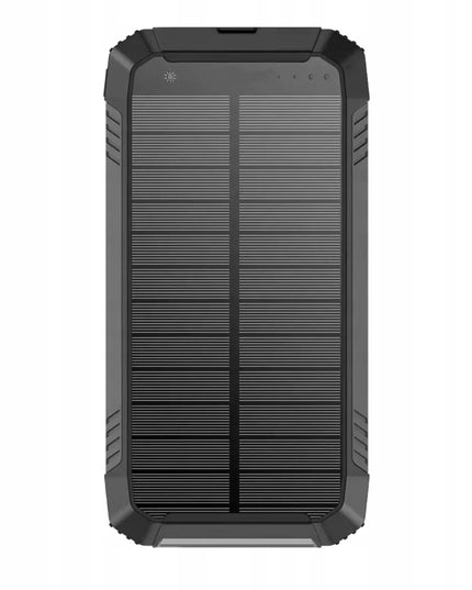 PowerNeed S20000Q išorinė baterija 20 000 mAh (74 Wh) su 1,5 W saulės baterija