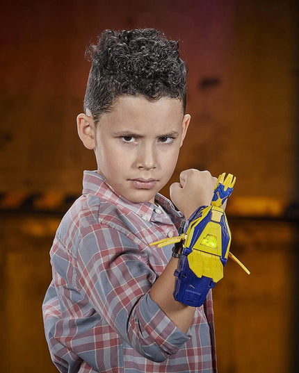Power Rangers Beast Morphers Beast-X King Morpher su šviesos efektais