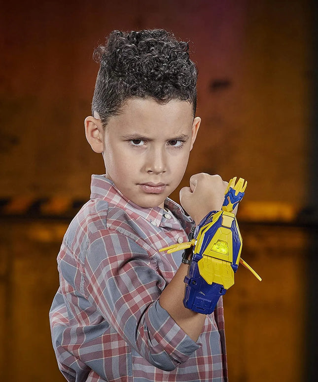 Power Rangers Beast Morphers Beast-X King Morpher su šviesos efektais