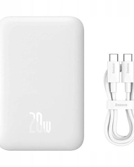 Powerbank Baseus Magnetic Mini 6000mAh 20W Su Kabeliu Simple Series USB-C