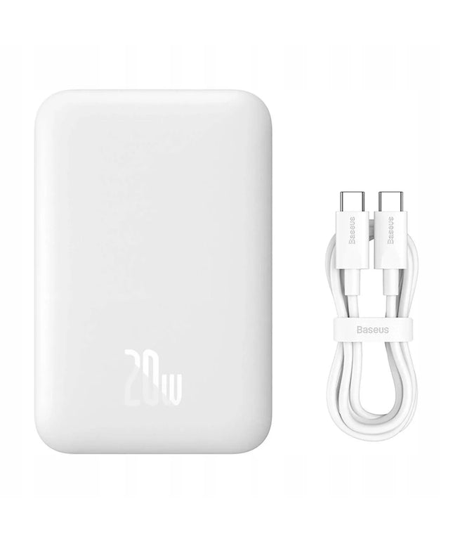 Powerbank Baseus Magnetic Mini 6000mAh 20W Su Kabeliu Simple Series USB-C