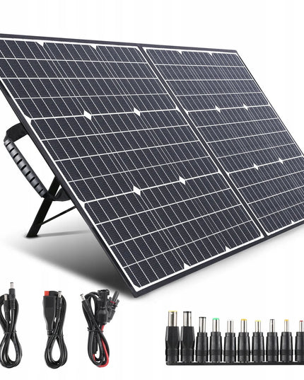 Swarey S1000 saulės energijos įkroviklis su 100 W saulės kolektoriumi – 1000 W nešiojamoji energijos stotelė