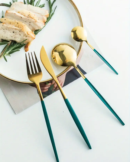 24 vnt. prabangus stalo įrankių rinkinys, komplektas