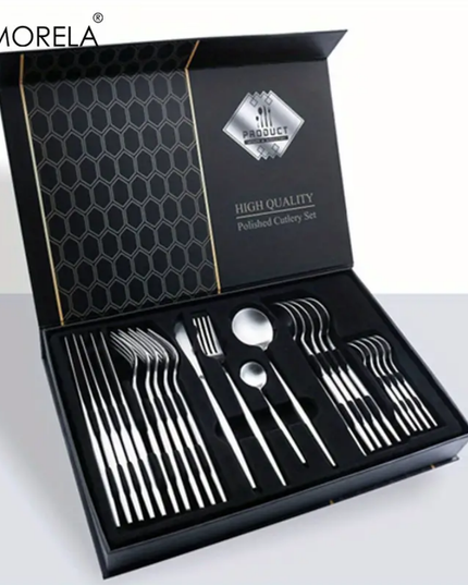 24 vnt. prabangus stalo įrankių rinkinys, komplektas