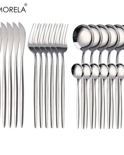 24 vnt. prabangus stalo įrankių rinkinys, komplektas