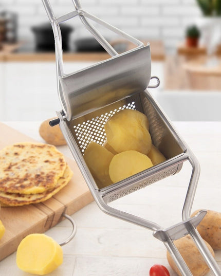 PLIENINIS presas bulvėms, sūriui, vaisiams, virtiniams, tyrelei malti, tvirtas