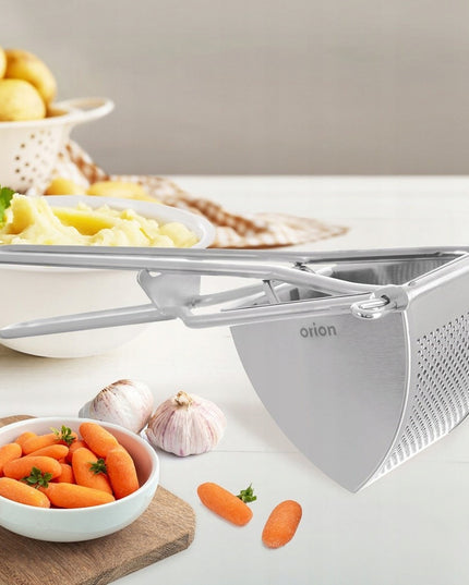 PLIENINIS presas bulvėms, sūriui, vaisiams, virtiniams, tyrelei malti, tvirtas