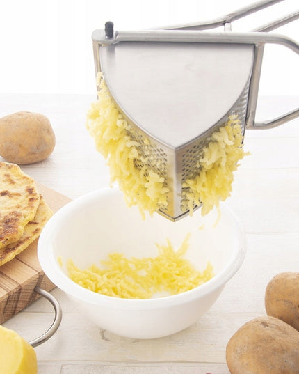 PLIENINIS presas bulvėms, sūriui, vaisiams, virtiniams, tyrelei malti, tvirtas