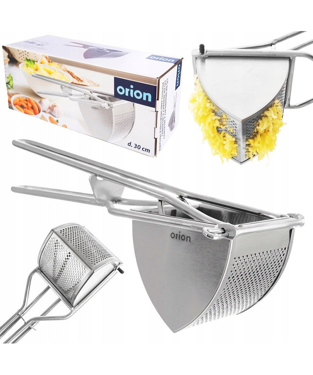 PLIENINIS presas bulvėms, sūriui, vaisiams, virtiniams, tyrelei malti, tvirtas