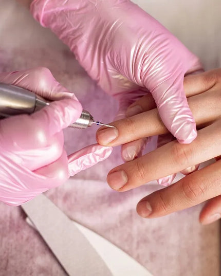 Profesionali nagų frezavimo mašinėlė Molly Nails M15, 68 W, su frezomis, laikikliu ir šlifavimo gaubteliais