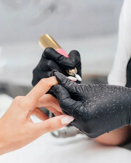 Profesionali nagų frezavimo mašinėlė Molly Nails M15, 68 W, su frezomis, laikikliu ir šlifavimo gaubteliais