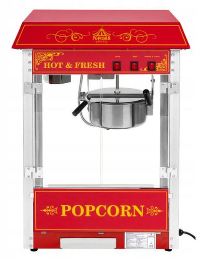 „Royal Catering“ profesionalus stalinis spragėsių aparatas, 230 V, 1,6 kW, raudonas