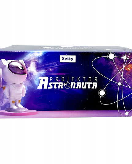 Setty astronauto projektorius, LED žvaigždės ir galaktika, RGB, nuotolinio valdymo pultas, USB, 5 W