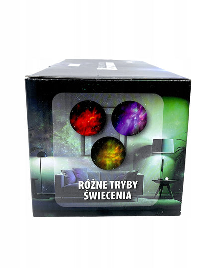 Setty astronauto projektorius, LED žvaigždės ir galaktika, RGB, nuotolinio valdymo pultas, USB, 5 W