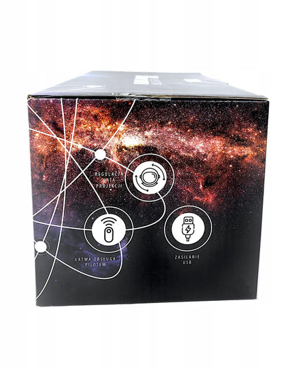 Setty astronauto projektorius, LED žvaigždės ir galaktika, RGB, nuotolinio valdymo pultas, USB, 5 W