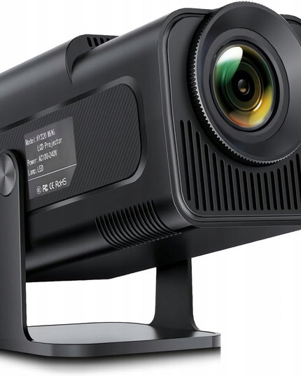 Mini projektorius HY320 1080p su Android 11, Smart TV, WiFi6, Bluetooth 150p