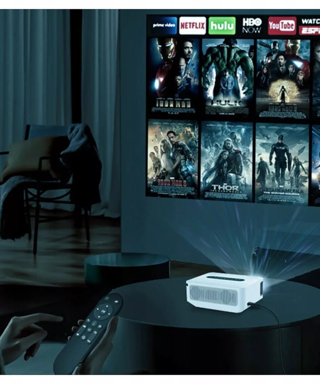 VIZIO TECH X1 4K LED projektorius, Full HD, 12000lm, WiFi, Android + krepšys + 1m HDMI laidas