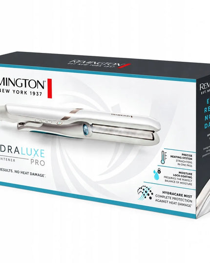 REMINGTON Hydraluxe S9001 plaukų tiesintuvas, keramikinės plokštelės, jonizacija, 230 °C