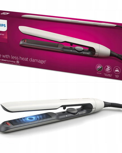 „Philips Series 5000 BHS515/00“ plaukų tiesintuvas su „ThermoShield“ ir jonizavimu, su dėklu