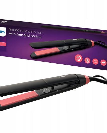 „Philips ThermoProtect BHS376/00“ plaukų tiesintuvas – 6 temperatūros nustatymai