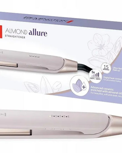 Remington S4807 Almond Allure keraminis plaukų tiesintuvas