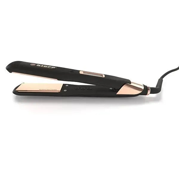 Kiepe Pure Rose Gold L 43 mm titaninė plaukų tiesinimo žnyplė, 35 W + dovana
