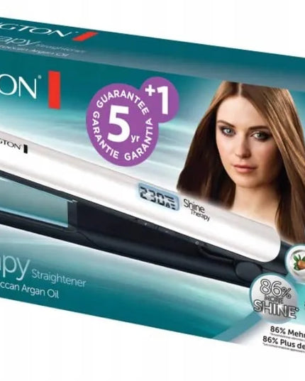 Keraminis plaukų tiesintuvas REMINGTON S8500 su argano aliejumi ir dėklu