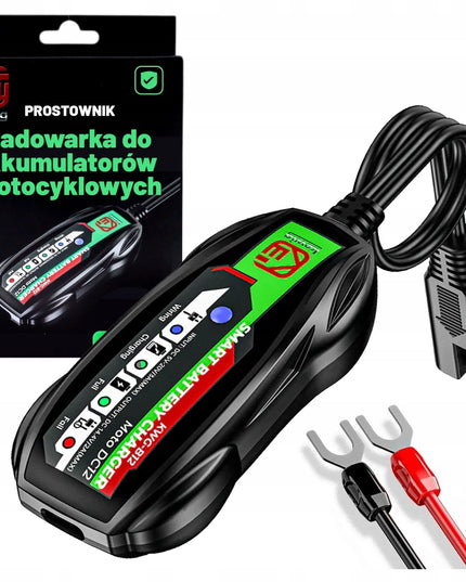 Automatinis 12 V akumuliatorių įkroviklis „Kewig“ motociklui ir keturračiui, USB-C