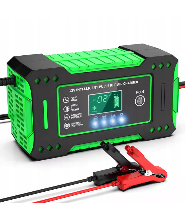 AUTOMATINIS AKUMULIATORIŲ KROVIKLIS SU JŲ TAIISYMO FUNKCIJA 12V 24V
